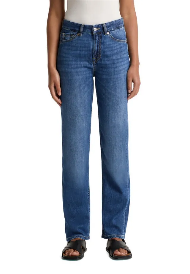 marlowe nature Inoe Jeans mid worn 27/32 Bio-Baumwolle gerade