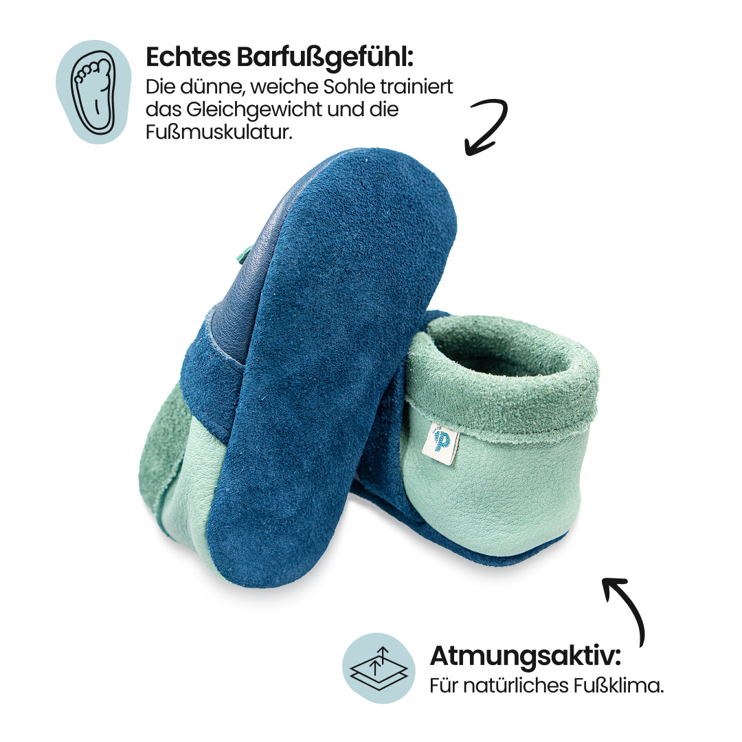 Pantolinos Kleiner Wal Barfußschuhe tobago/distel Tiermotiv