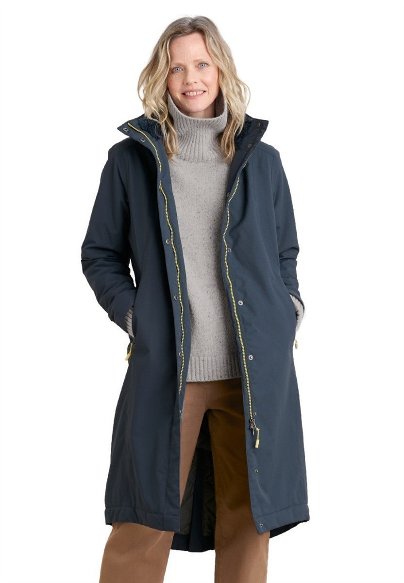 Marlowe Nature Janelle Coat Mantel recycelt squid ink
