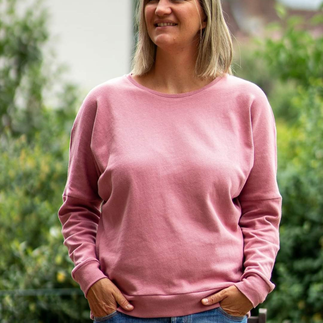 Moeve Design Fuulänzer XS-XXL Schnittmuster Fledermauspullover