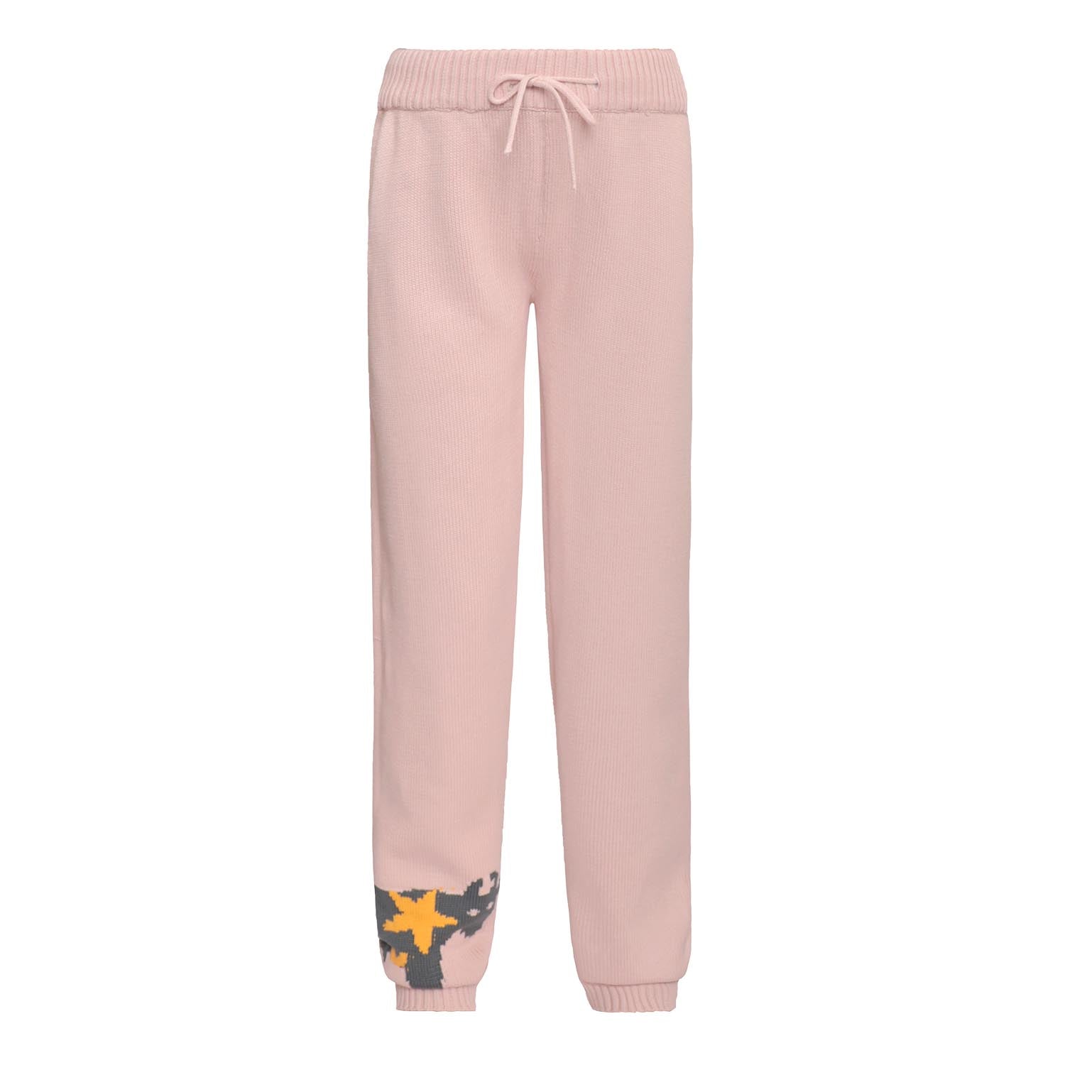 Infantium Victoria Christmas Leggings Pink Bio-Baumwolle Kuh