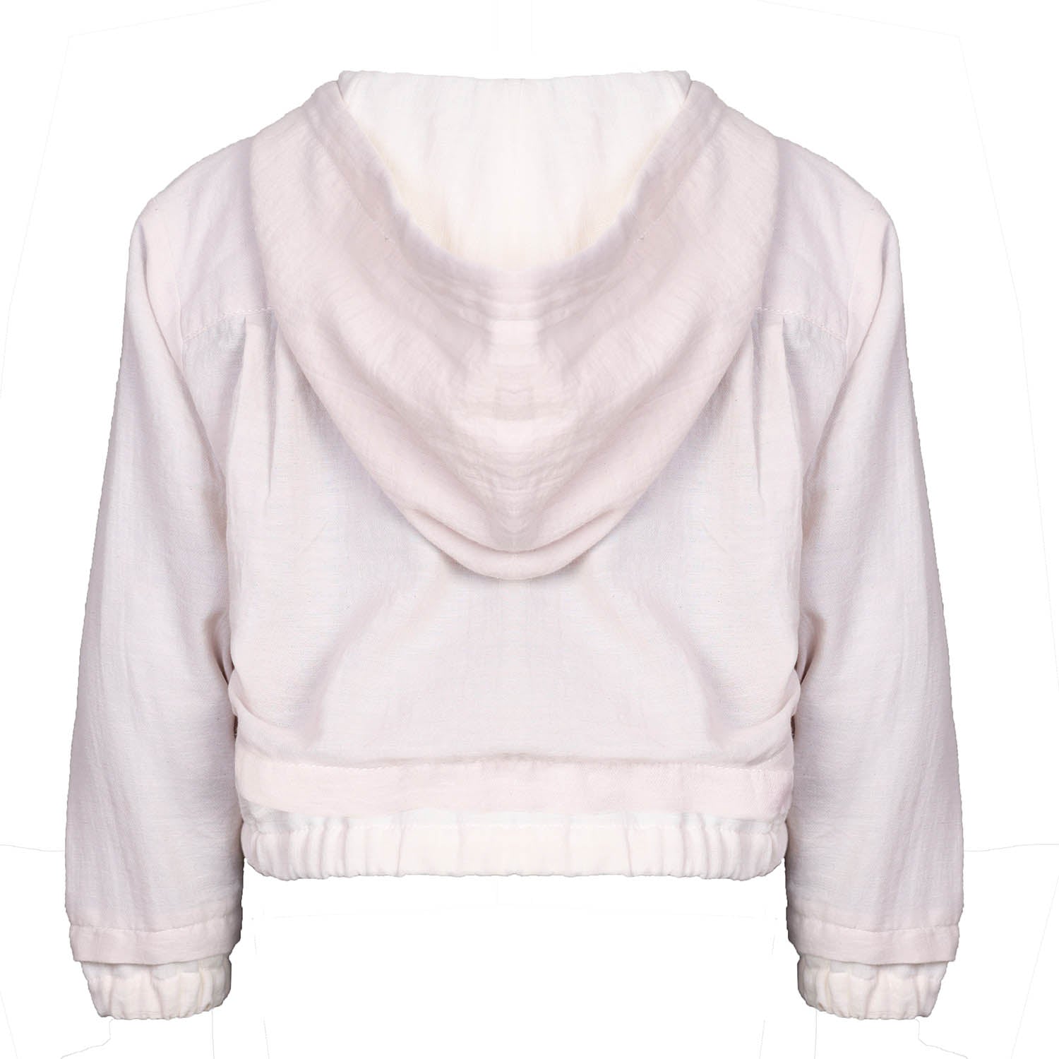 Infantium Victoria Hooded Bomber Jacke off-white Kinder Baumwolle