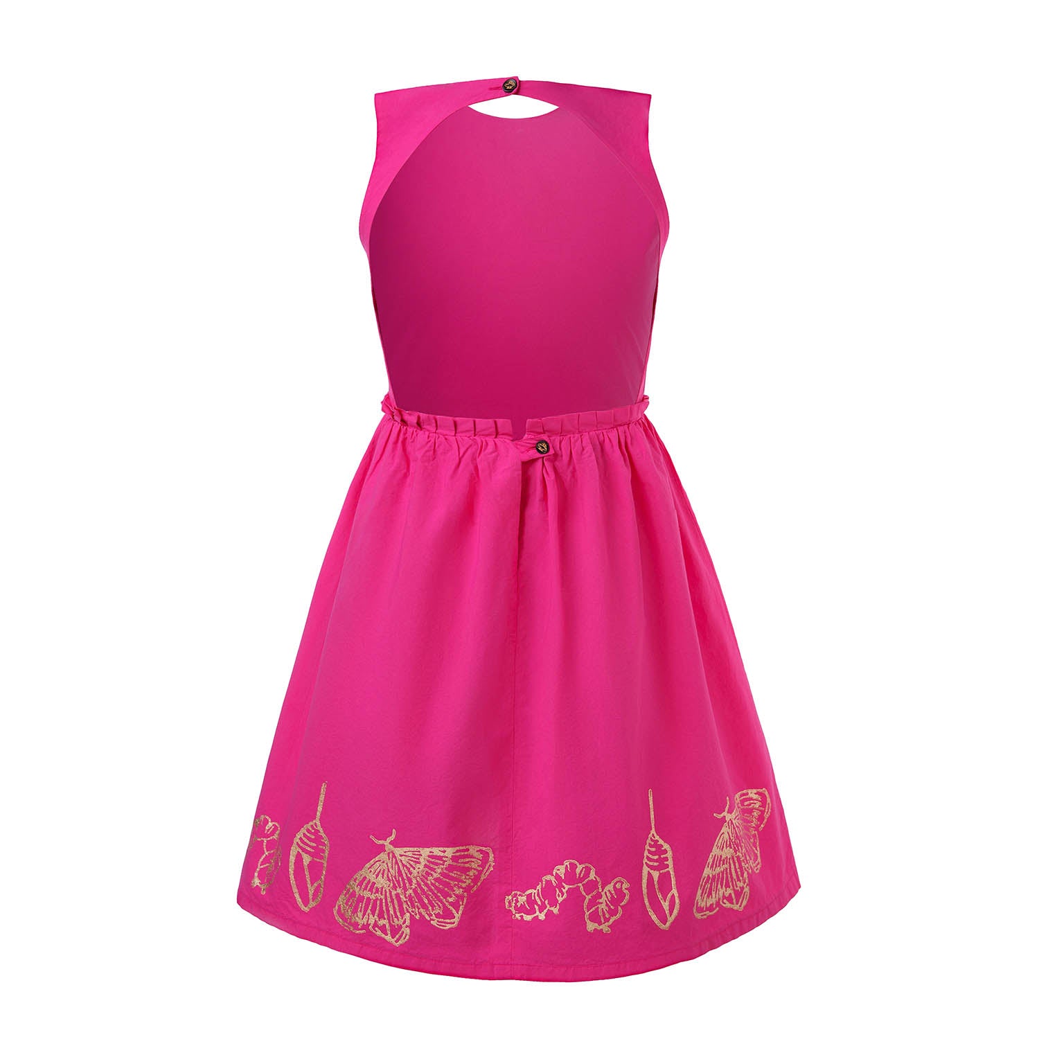 Infantium Victoria Flower Girl Dress Pink Gr 116 Bio Handprint
