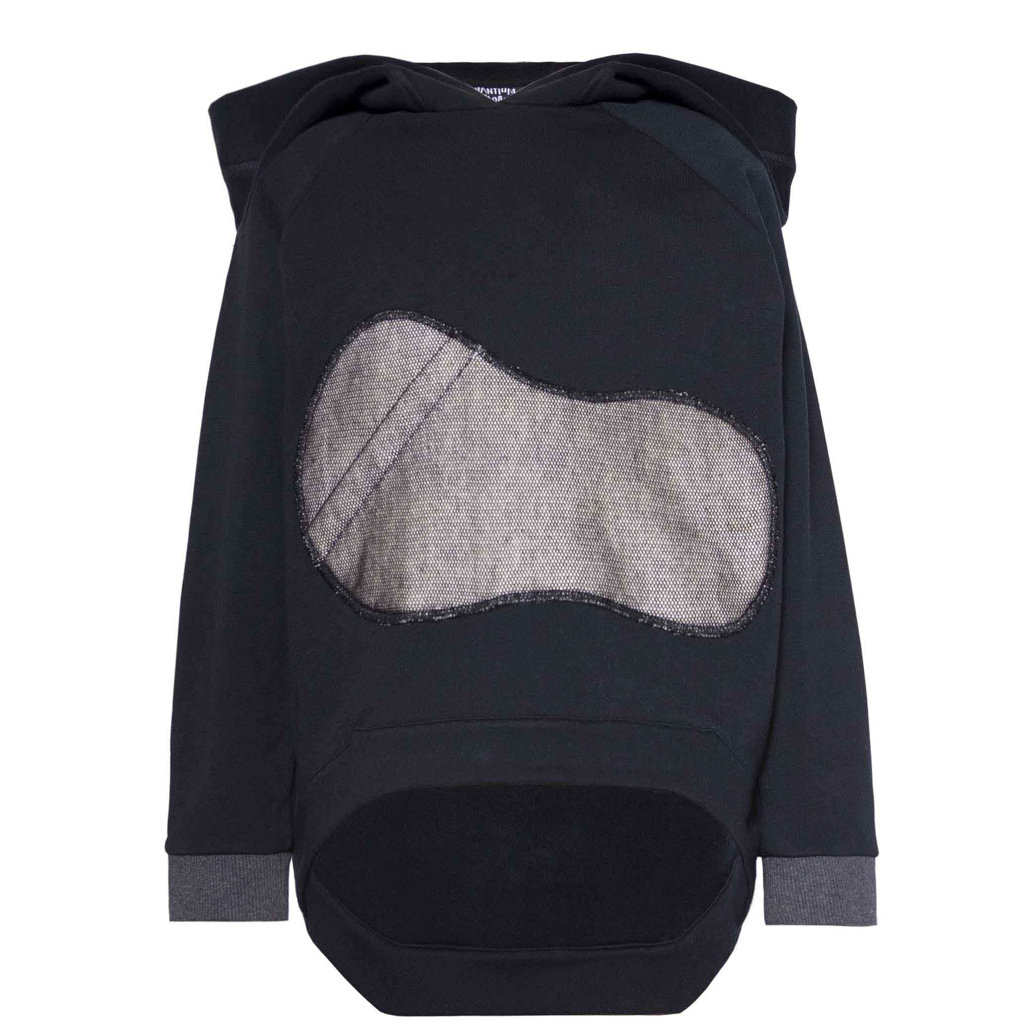 Infantium Victoria Black Cotton Hoodie schwarz 128