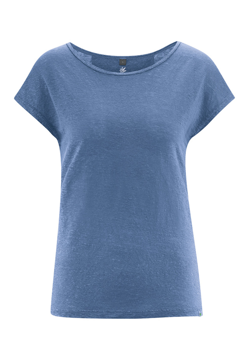 marlowe nature Hanf T-Shirt blueberry XS 100% Hanf tailliert