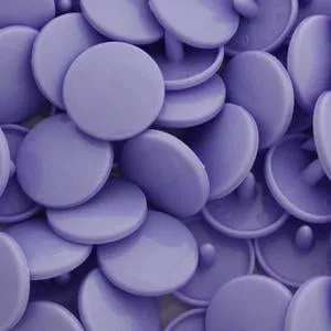 Kam Snaps Plastic Snaps C202 Lavender Druckknöpfe 1000 Sets glänzend