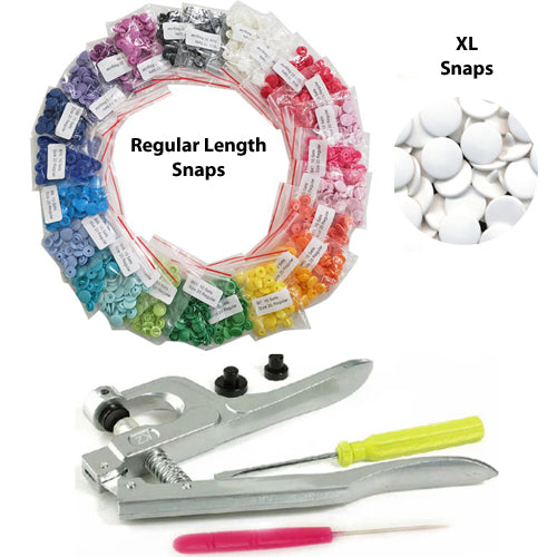 Kam Snaps K1 Druckknopfzange Starter Set 300 Snaps