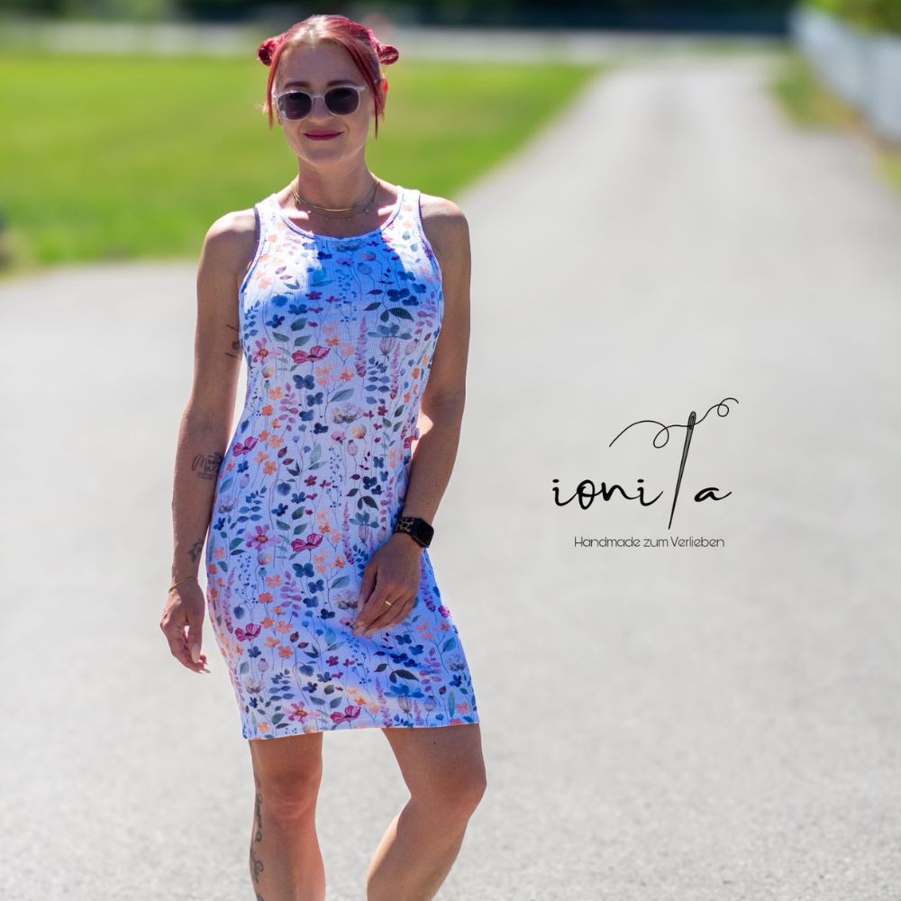 Moeve Design Riblyna Kleid Schnittmuster EU 32-52 Rippjersey