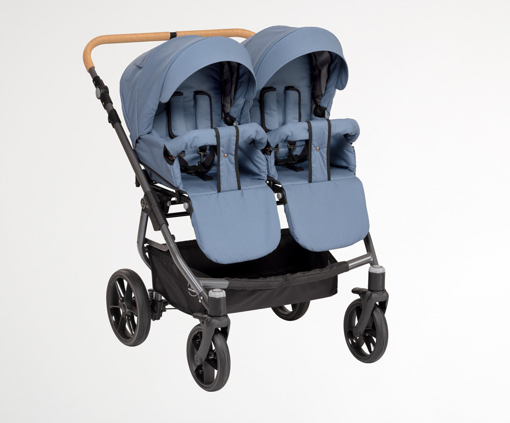 Naturkind Lars Geschwisterwagen Zwilling Kinderwagen