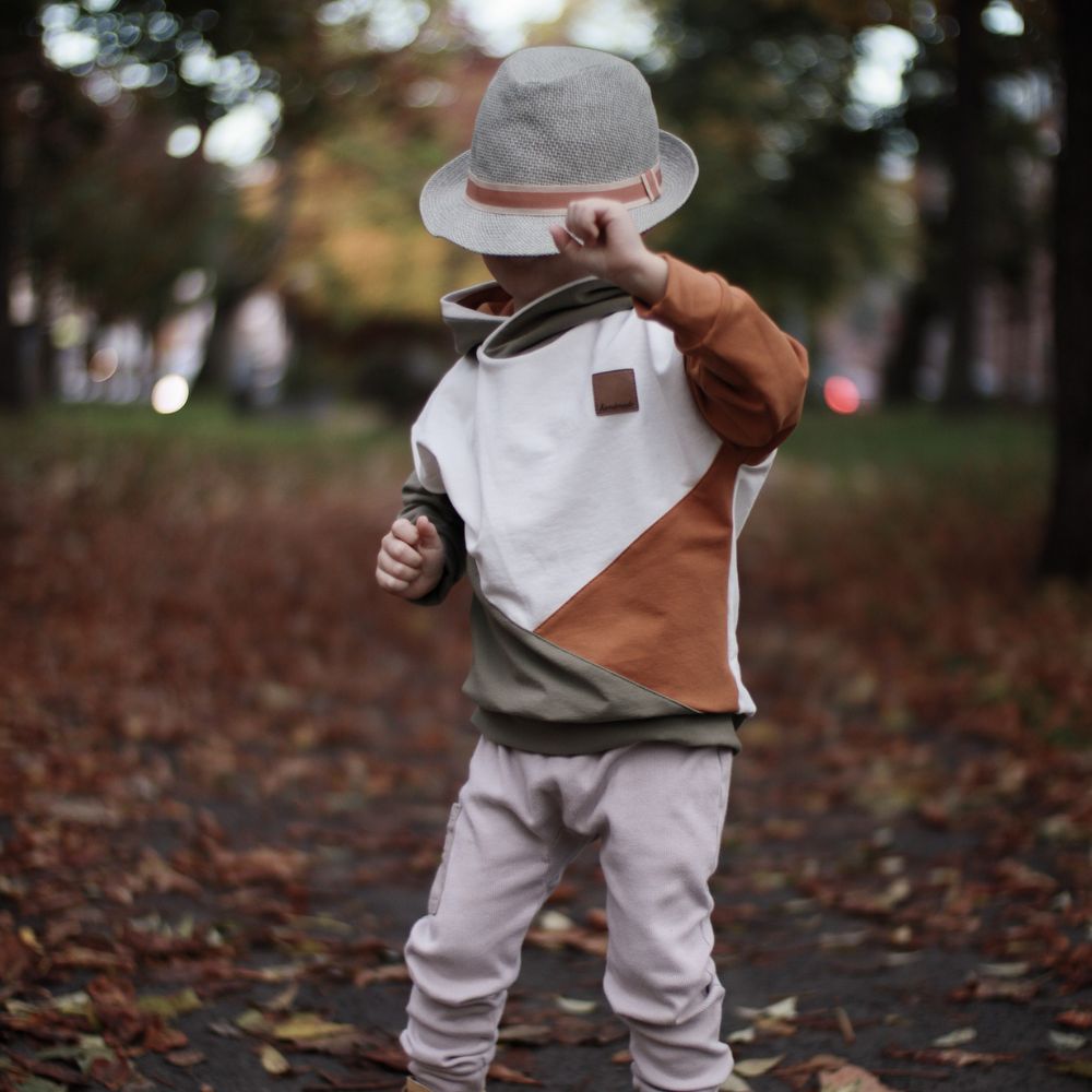Moeve Design Mini Wiisshornblick Schnittmuster Hoodie Gr. 86-164
