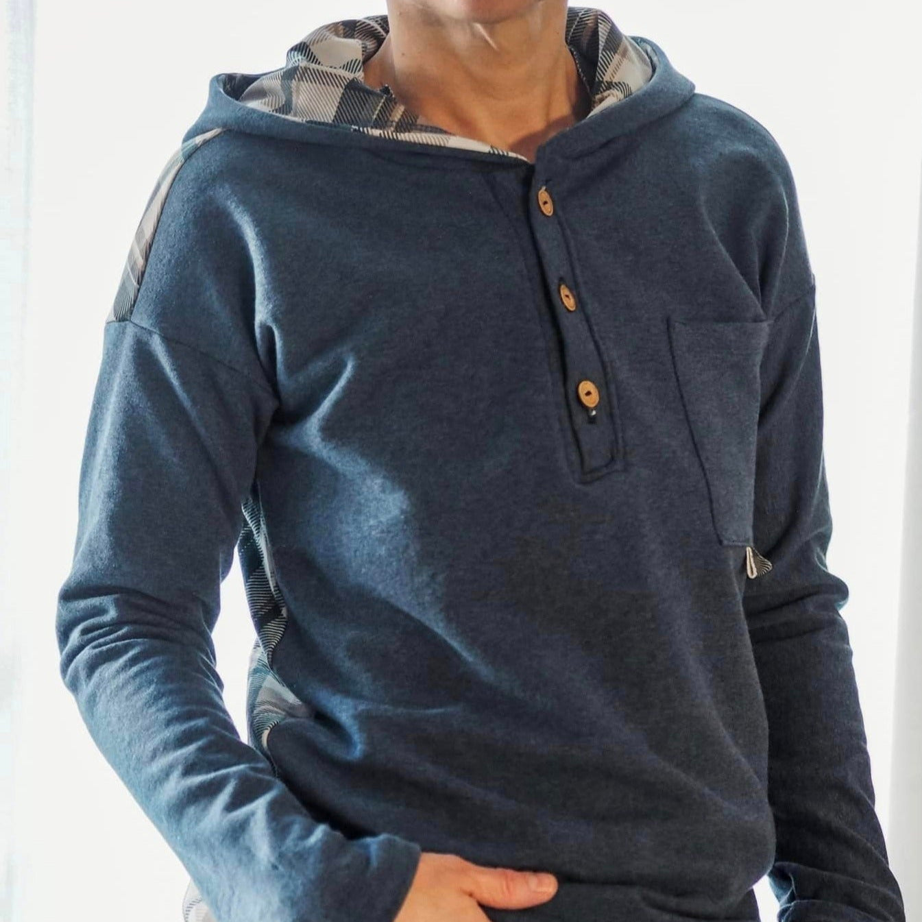 Moeve Design Loen Sweatshirt Schnittmuster Damen Gr. 32-52 Kapuze