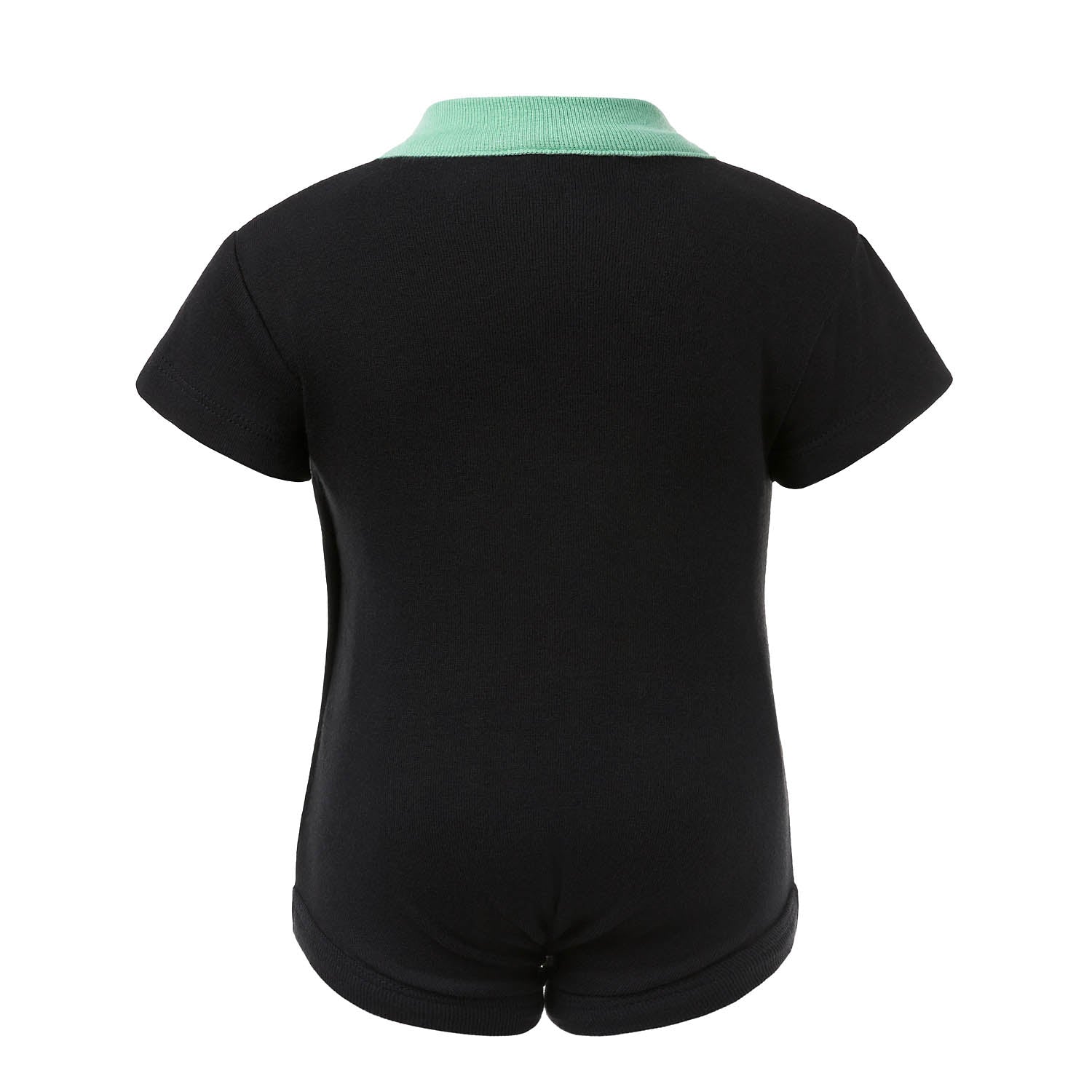 Infantium Victoria Kimono Body Babybody Schwarz Baumwolle