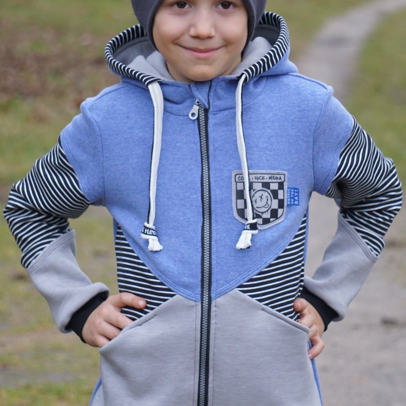 Moeve Design Mini Nurika Sweatjacke Gr. 86-164 Kinder