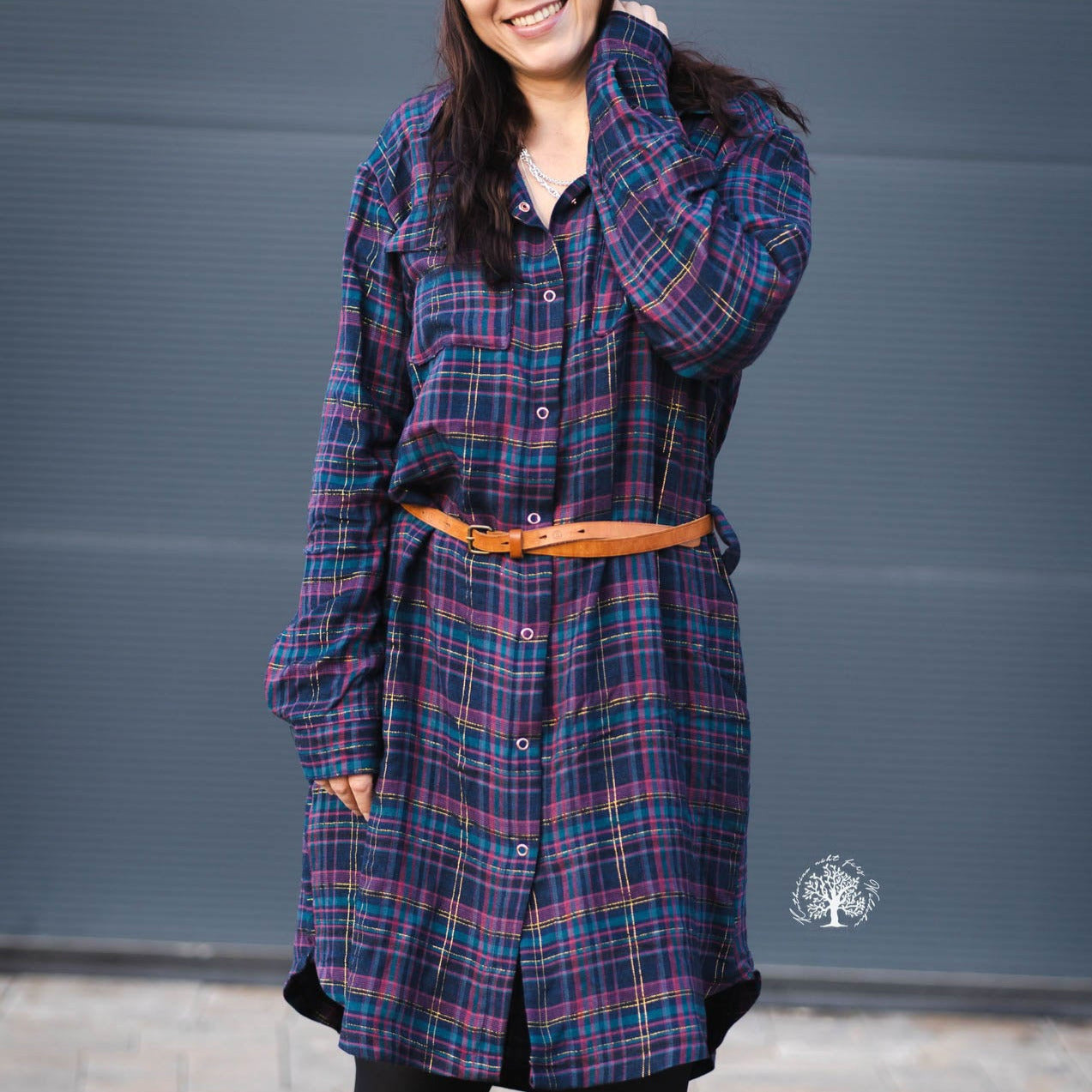Moeve Design Hemd Kleid Charls 32-52 Schnittmuster Oversize