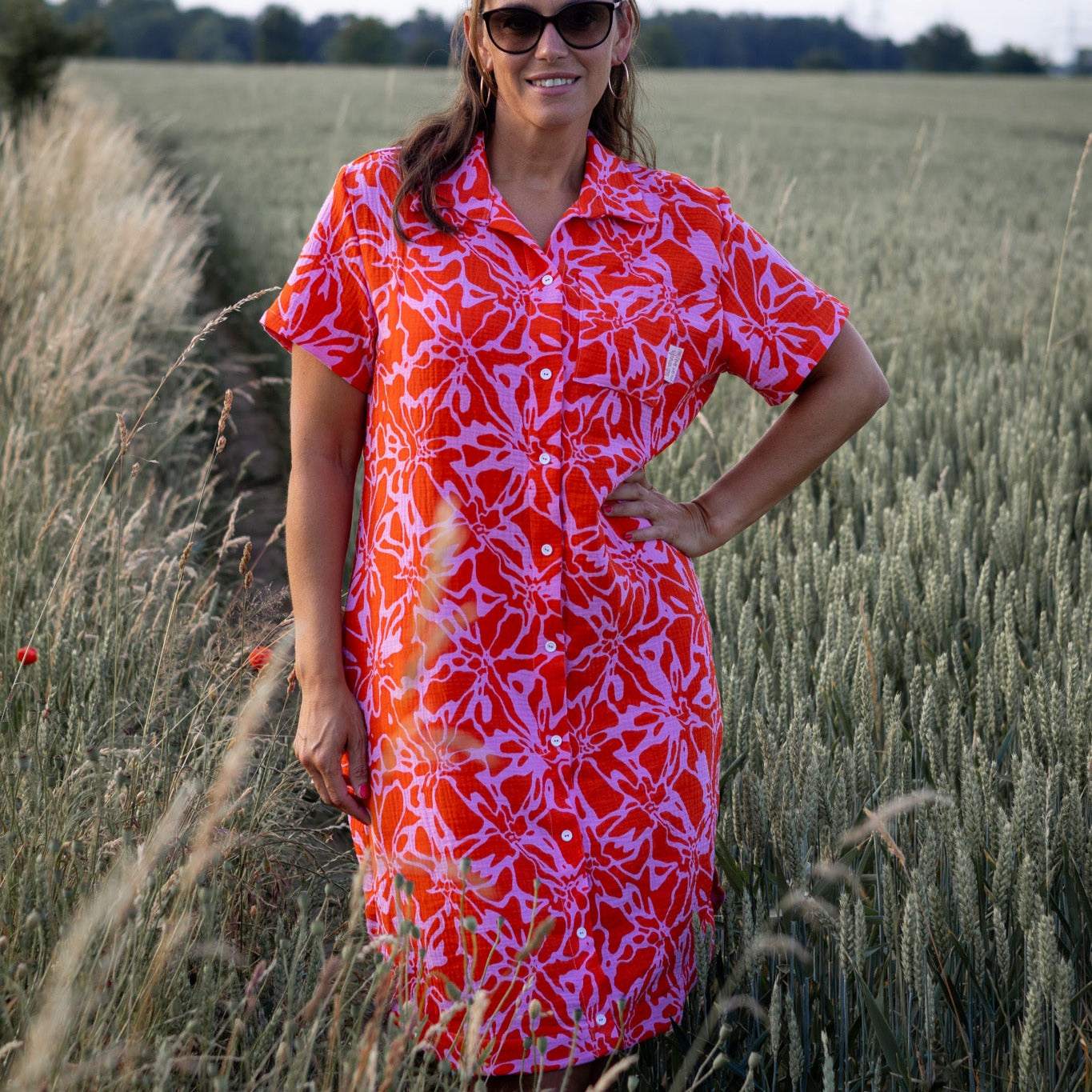 Moeve Design Hemd Kleid Charls 32-52 Schnittmuster Oversize