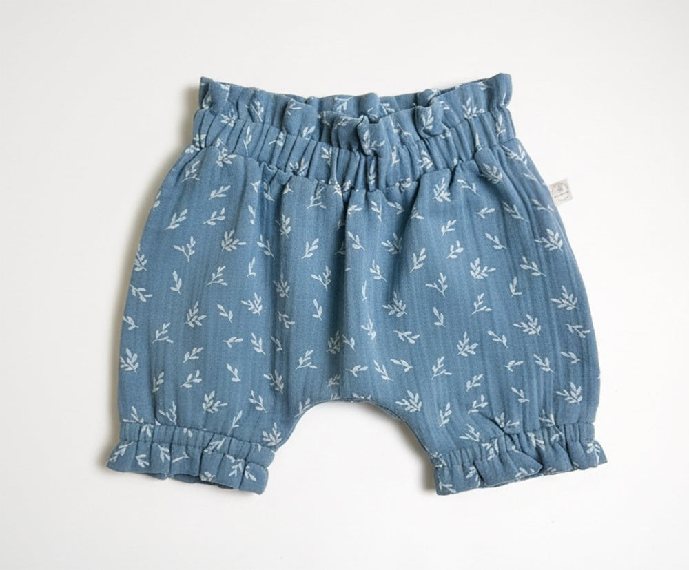 Naturkind Musselin Shorts Baby GOTS Bio-Baumwolle Sommer