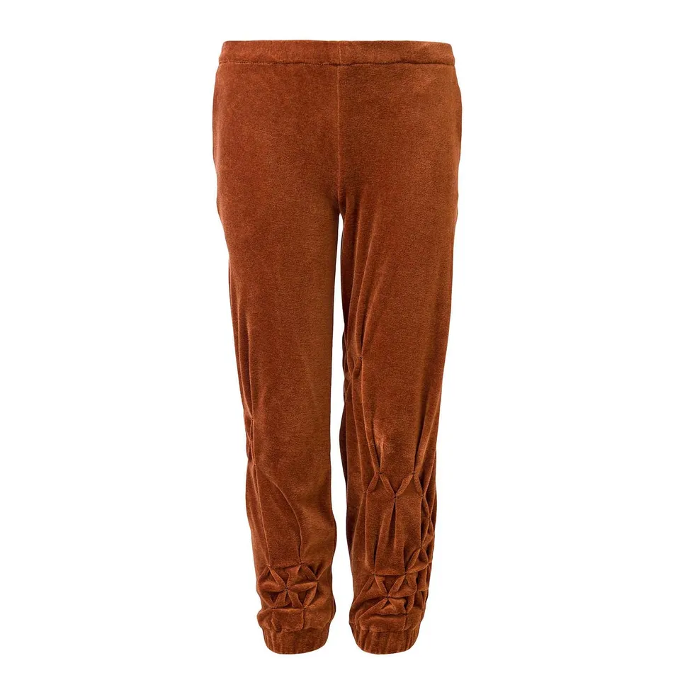 Infantium Victoria Samthose Kinder kupfer Bio-Samt Smok Gr.128