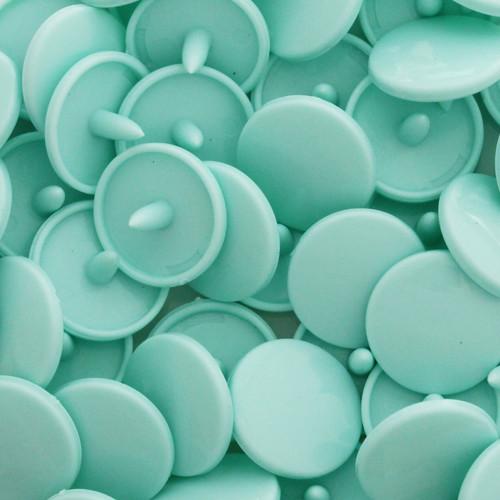 Kam Snaps B19 Druckknöpfe Pastel Green Extra Lang 50 Sets