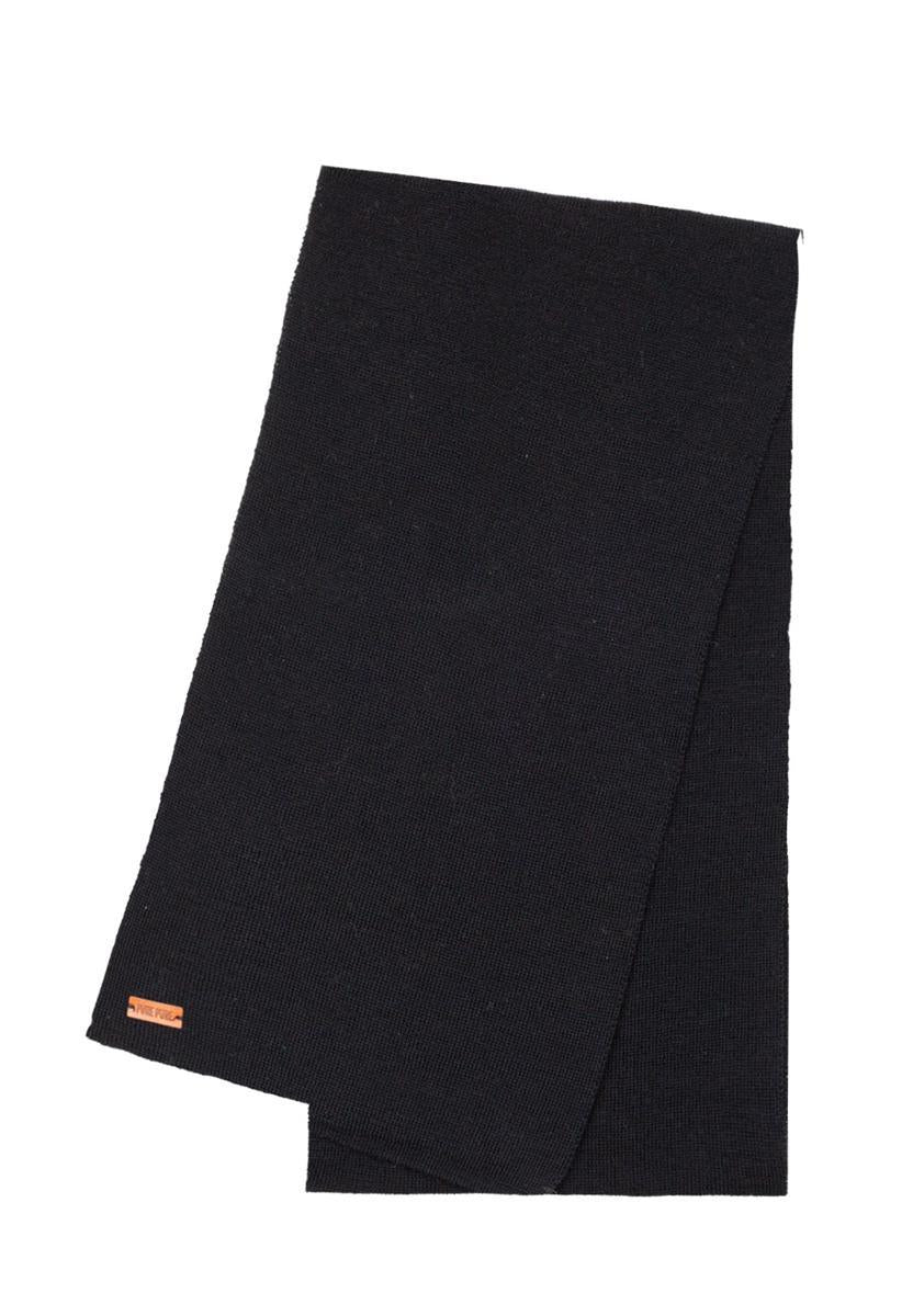 marlowe nature Erw.-Schal Merino anthrazit 180x24 Bio-Wolle