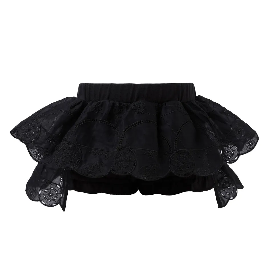 Infantium Victoria Baby Bloomers Spitze Schwarz 80