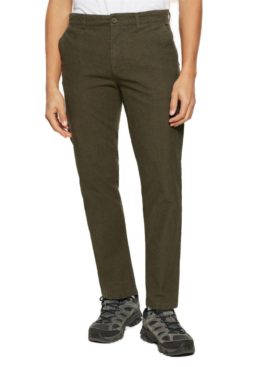marlowe nature Chuck Regular Flannel Chino dark olive