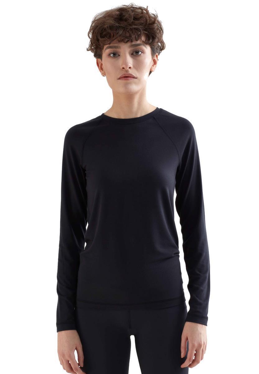 marlowe nature Ws Ls Tee Langarmshirt black Micromodal