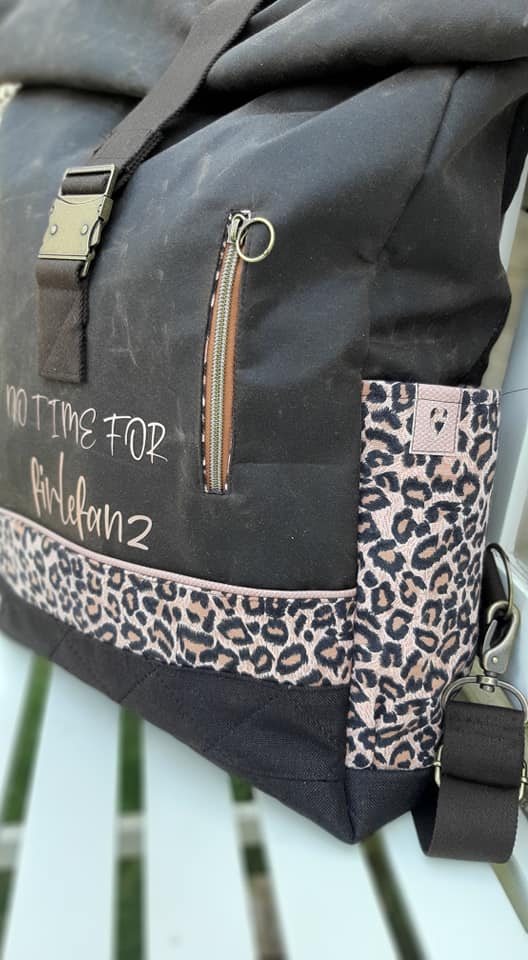 Schnittrebell Baxxter Rolltop-Rucksack Schnittmuster PDF 45x35 cm