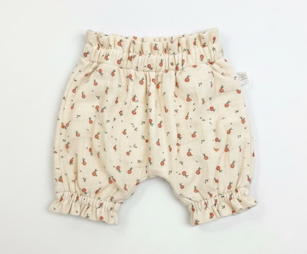 Naturkind Musselin Shorts Baby GOTS Bio-Baumwolle Sommer