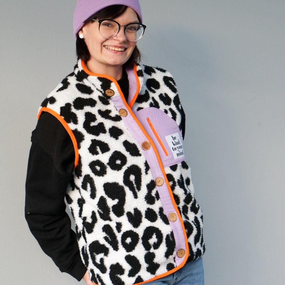 Moeve Design Bluely Weste Schnittmuster Damen EU 32-52