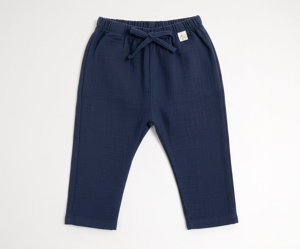 Naturkind Musselin Hose GOTS Baby Sommerhose Bio