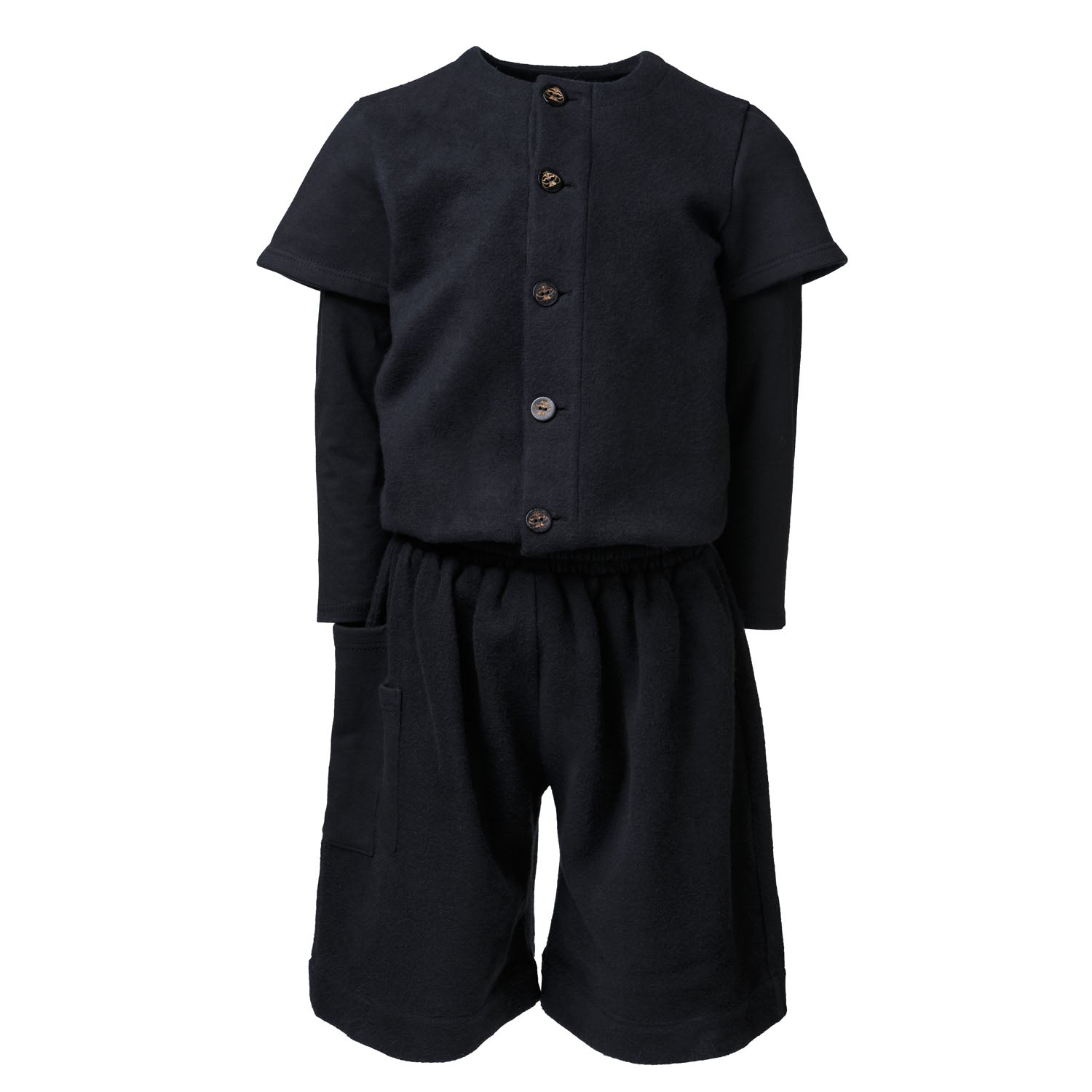 Infantium Victoria Kids Overall schwarz kurz 104