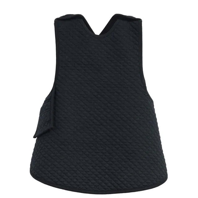 Infantium Victoria Baby Bib Vest Latz Schwarz Baumwolle