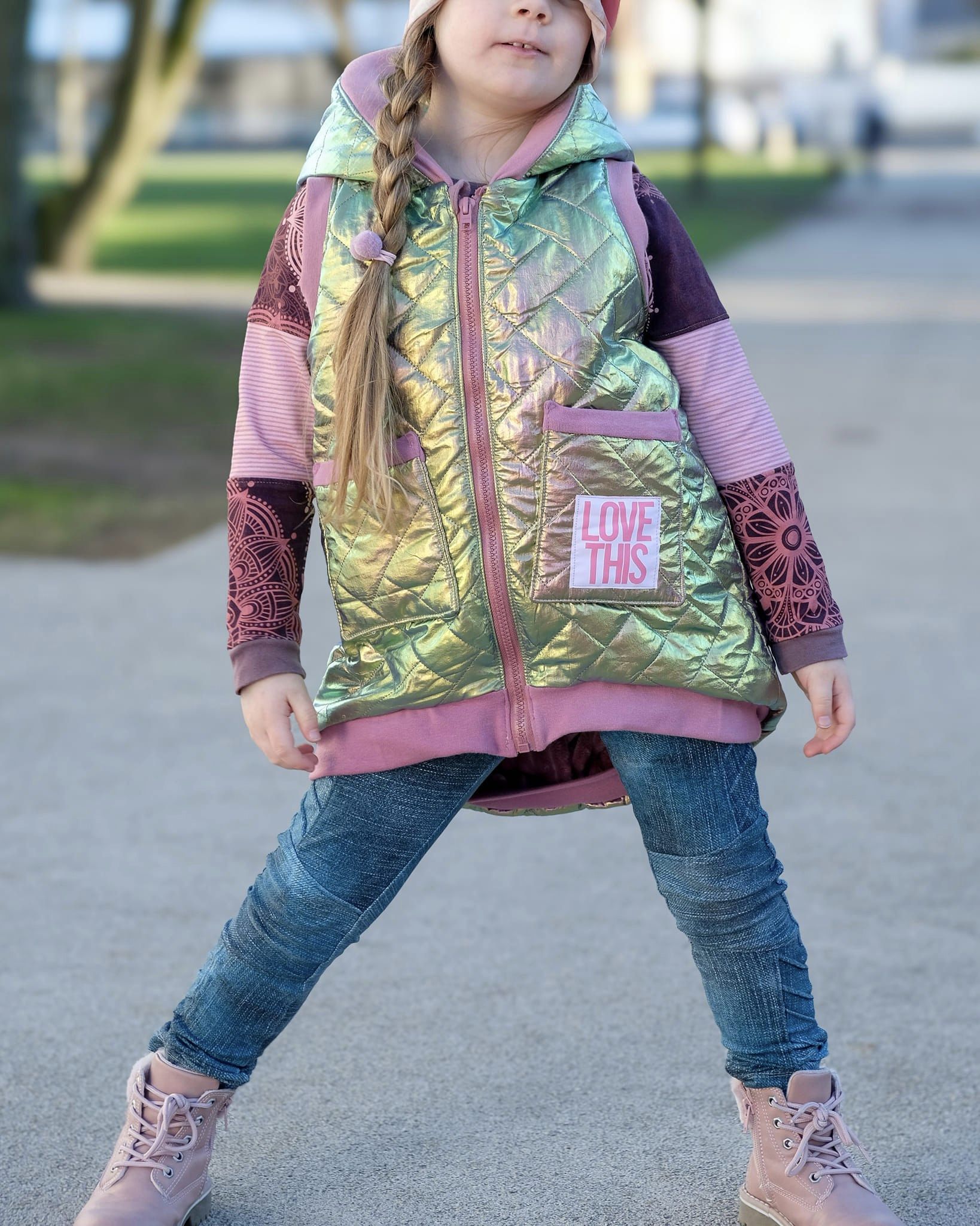 Schnittrebell Finch Kids Weste Schnittmuster 92-164