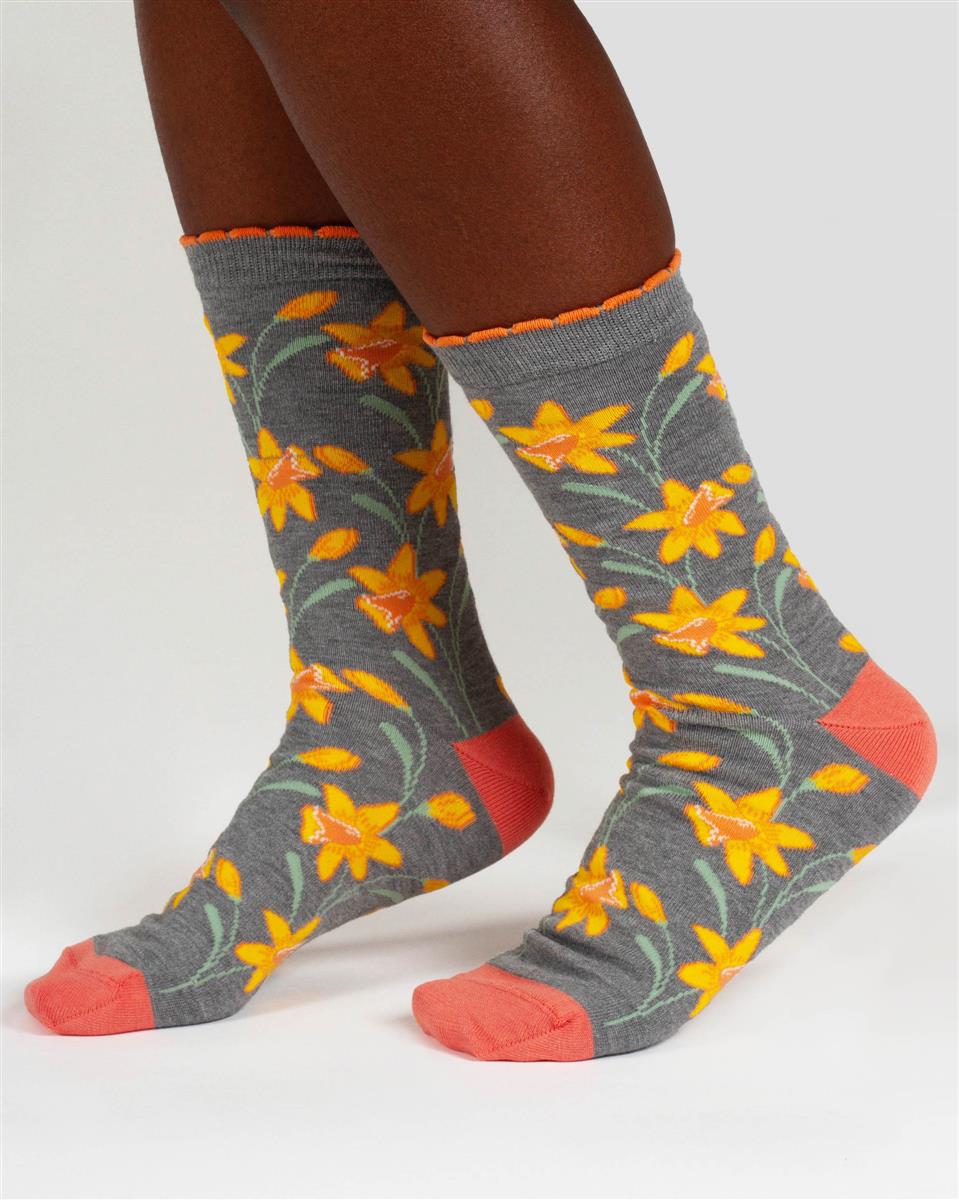 Thought Birth Flower Socken Bambus holly 37-41