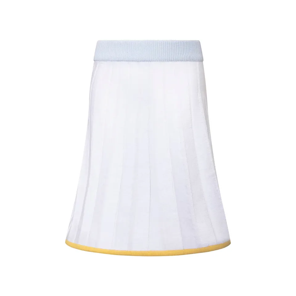 Infantium Victoria Tennis Skirt Rock Weiß 116 Bio-Baumwolle