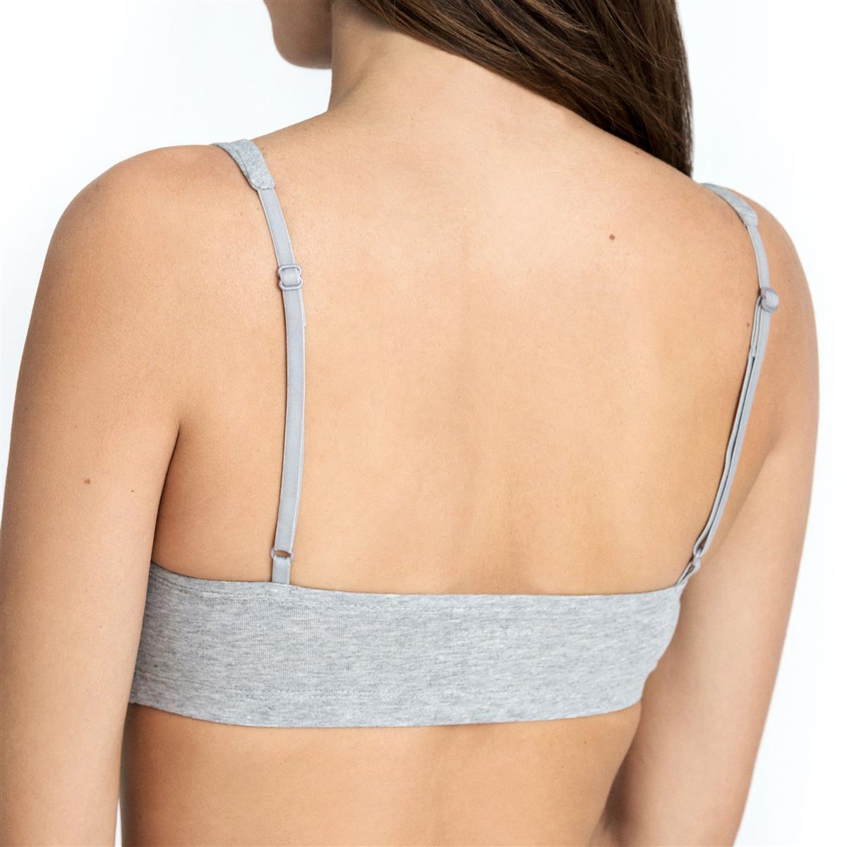 marlowe nature Soft Bra Bustier black Bio-Baumwolle BH