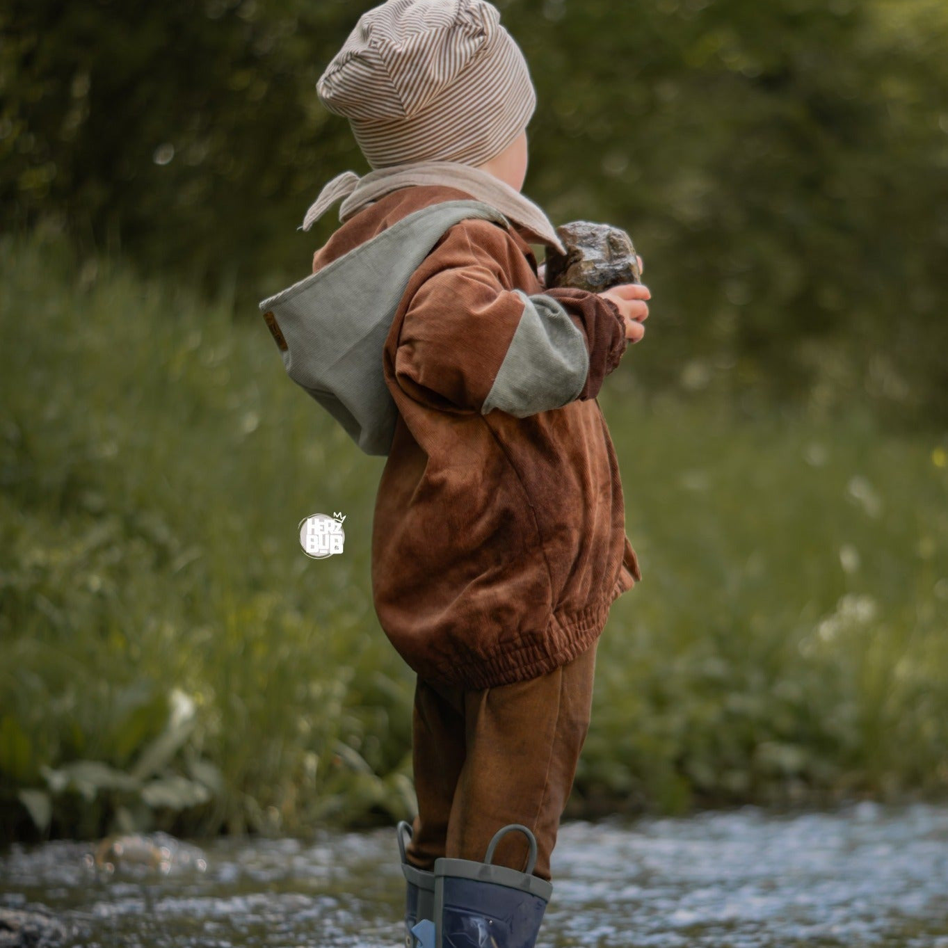Moeve Design Harley Mini Schnittmuster Jacke 74-128 mit Kapuze