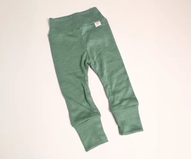 Naturkind Bekleidung Wolle Seide Leggings Ecru 50/56 GOTS
