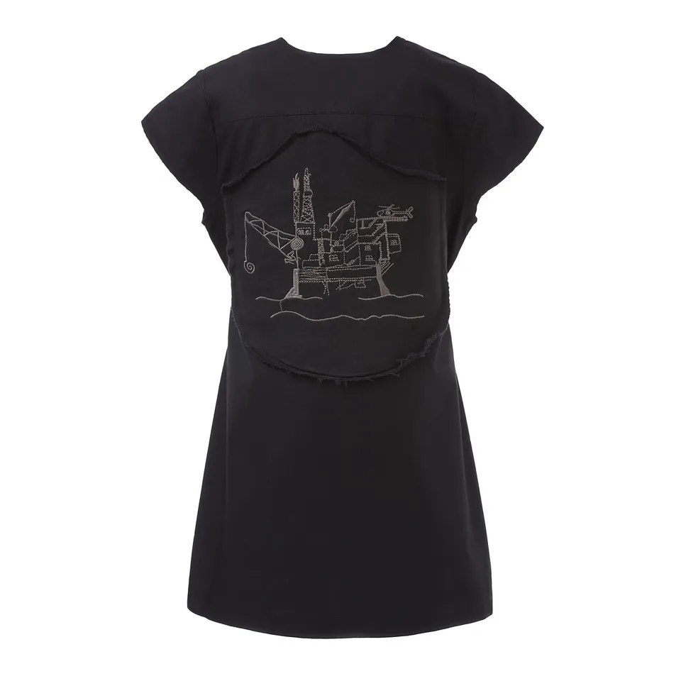Infantium Victoria Black Wrap Dress Kleid schwarz 104