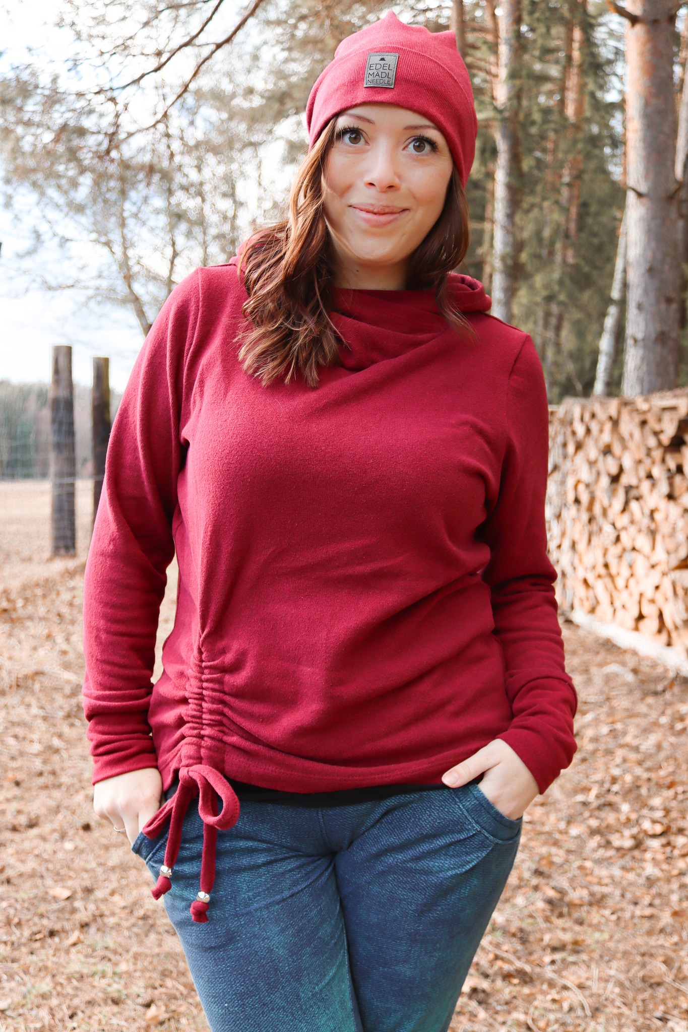 Schnittrebell Senna Papierschnitt Pullover Hoodie Gr.34-54