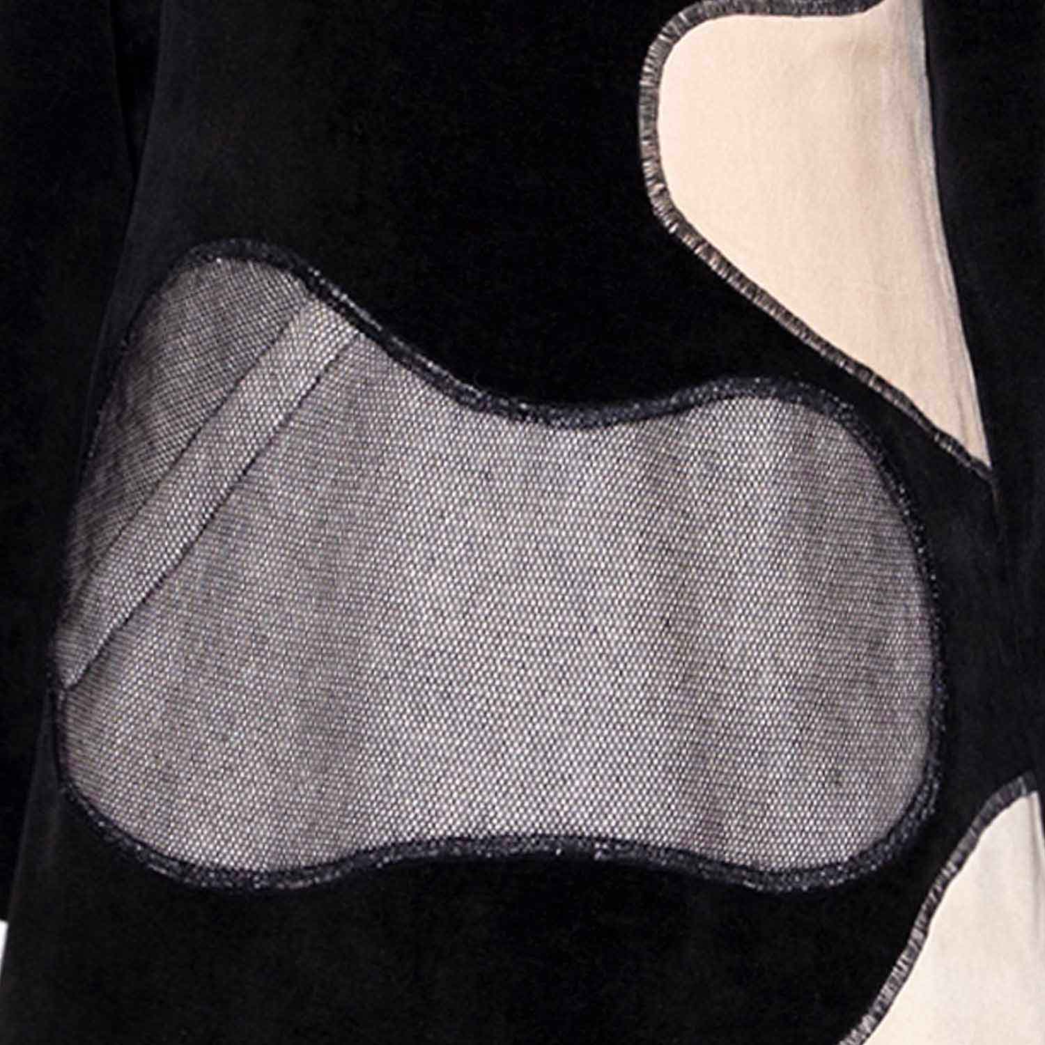 Infantium Victoria Kids Black Velvet A-line Kleid Schwarz Samt