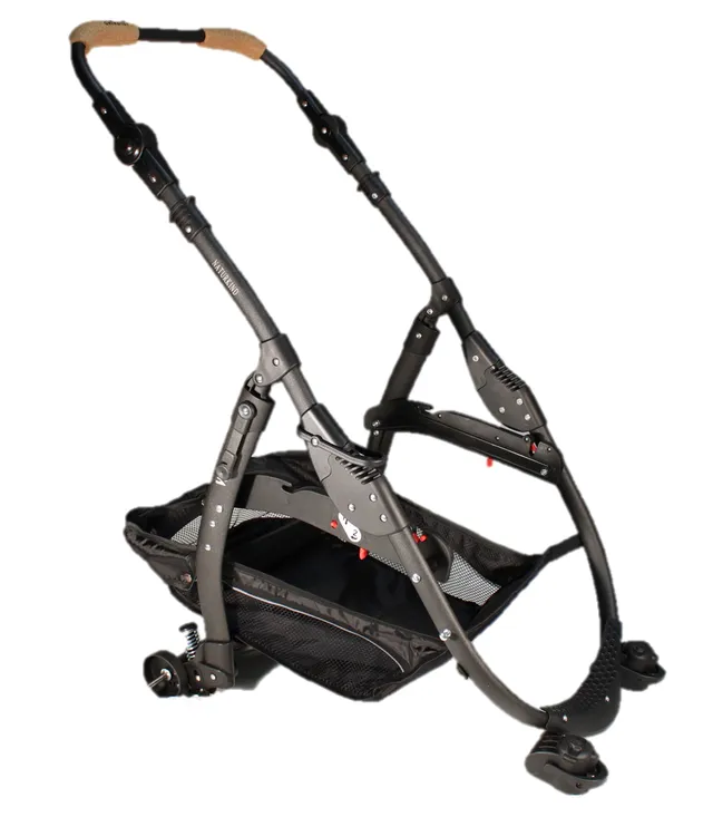Naturkind Varius Pro Alu-Rahmen schwarz ohne Räder
