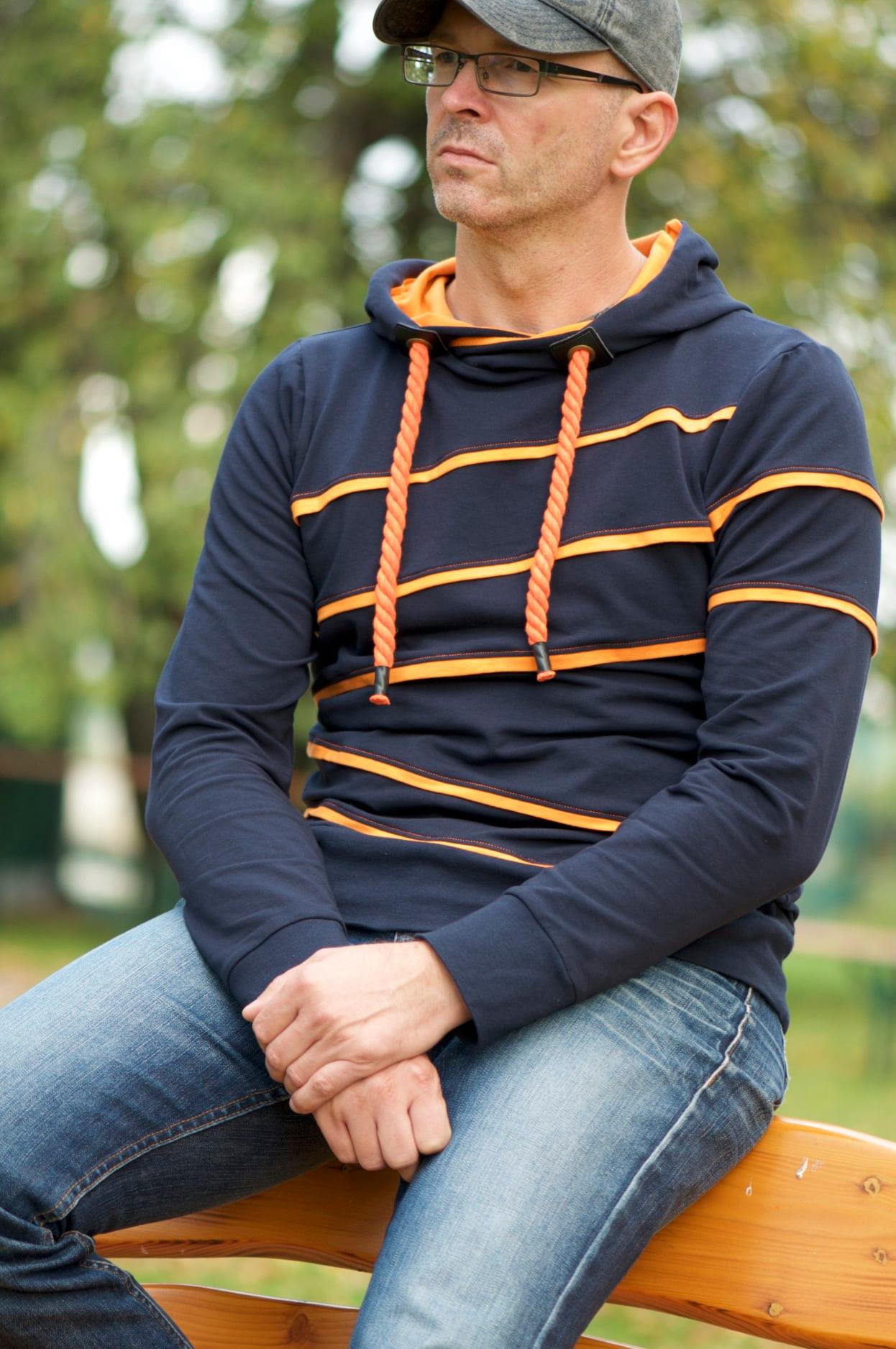 Schnittrebell Papierschnitte Hoodie Morris Schnittmuster XS-XXXL A0