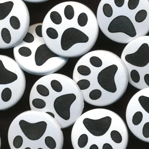 Kam Snaps Pfote Druckknöpfe Weiß Gr.20 Regular 25 Sets