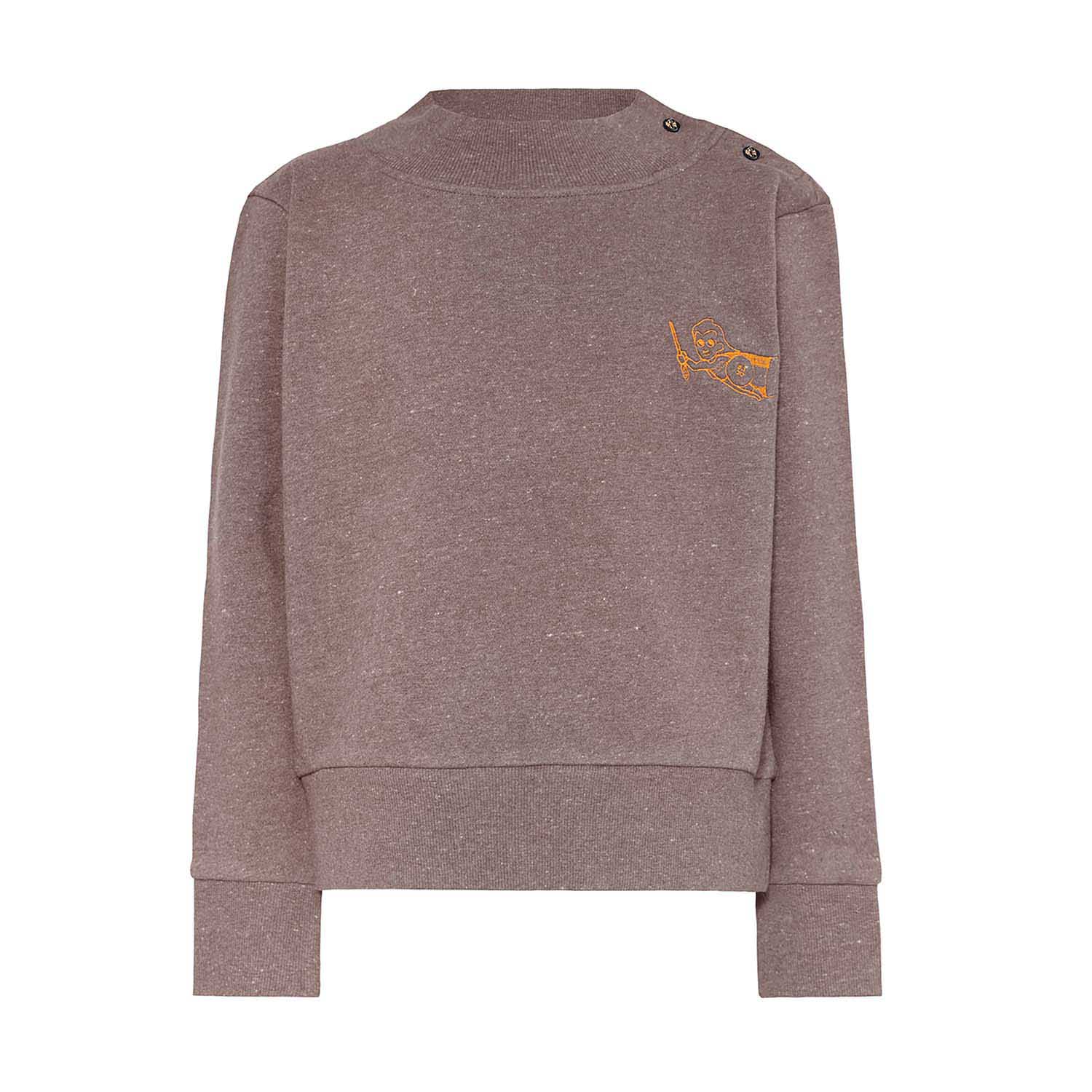 Infantium Victoria Chestnut Kids Sweatshirt Braun 104