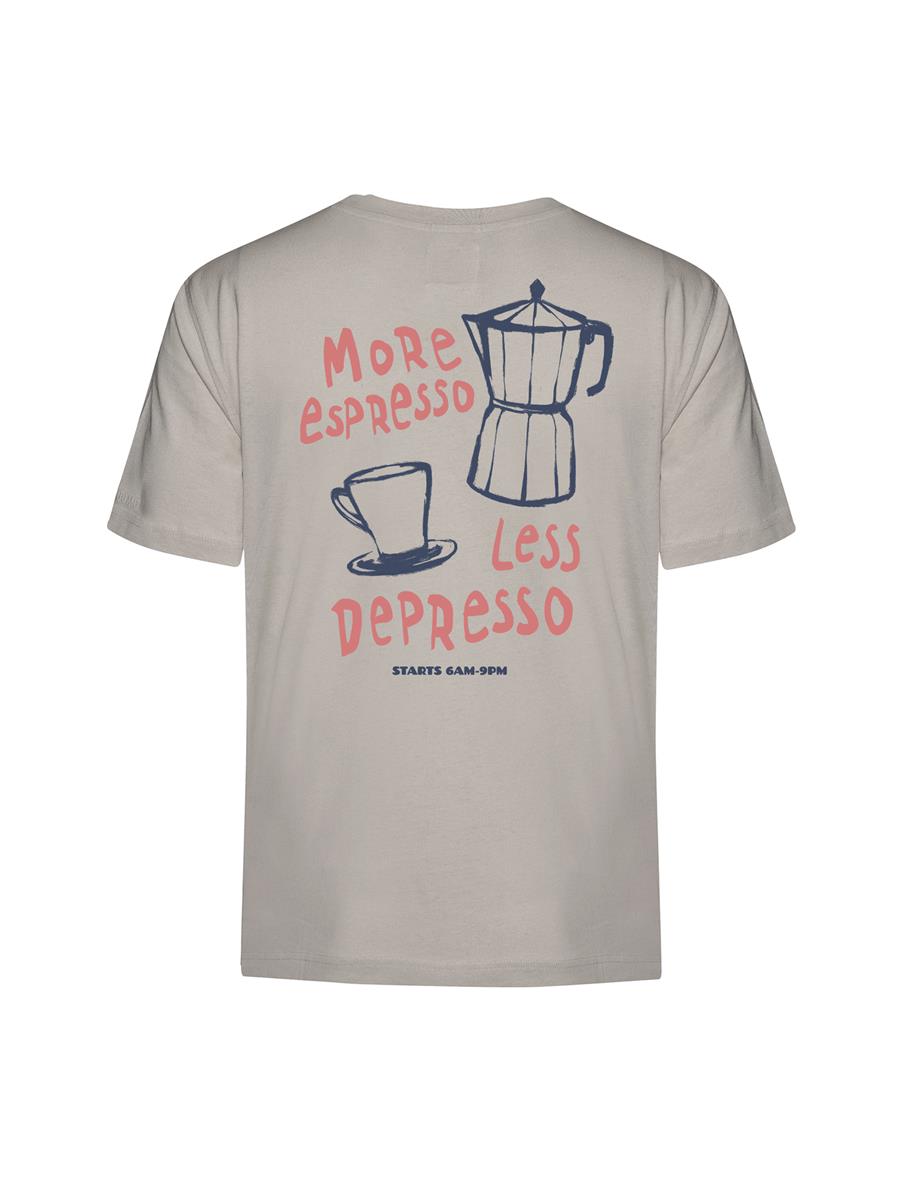 marlowe nature Espresso Fusion Shirt sandstone S Bio-Baumwolle