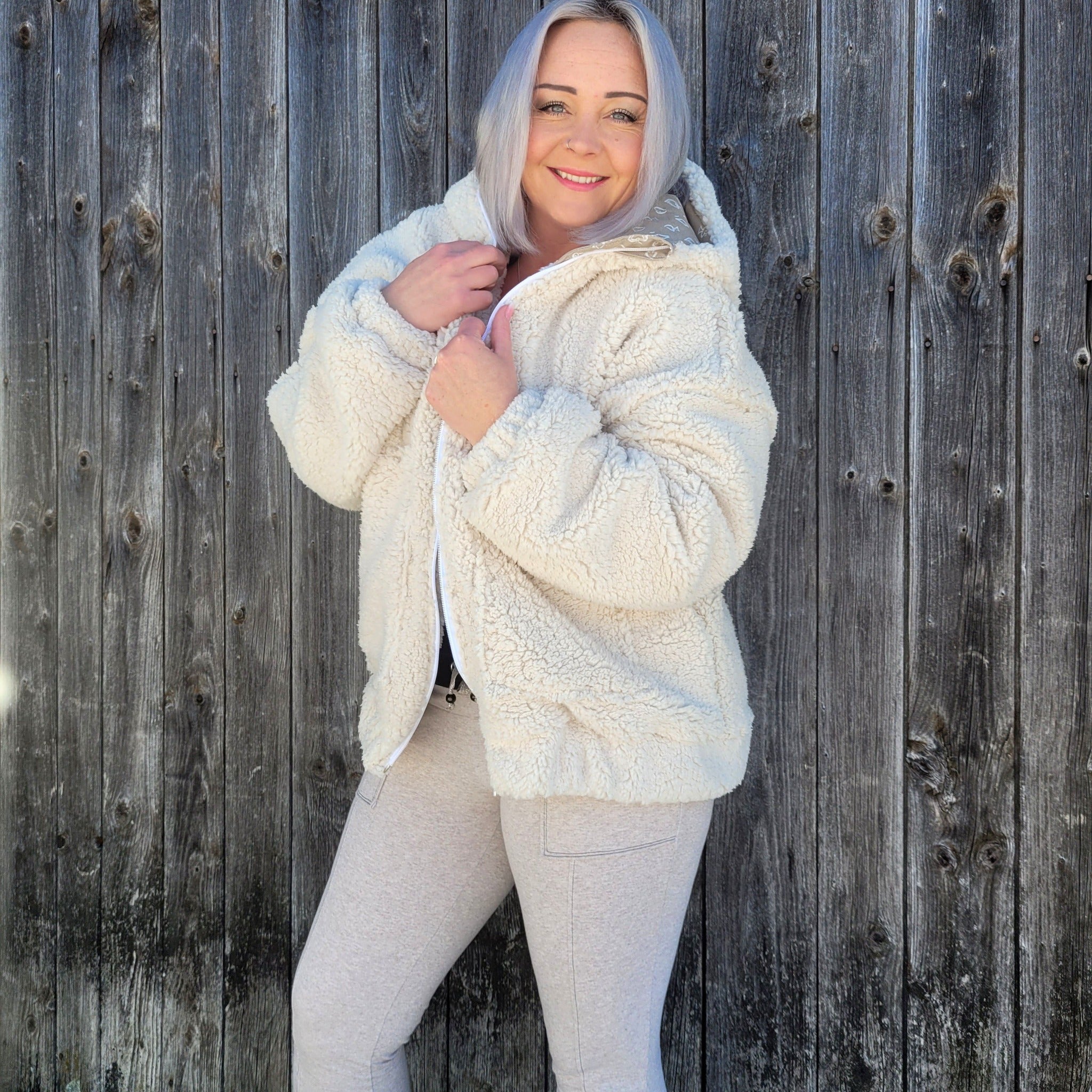 Moeve Design Mary Kate Schnittmuster Damenjacke 32-52 Oversize