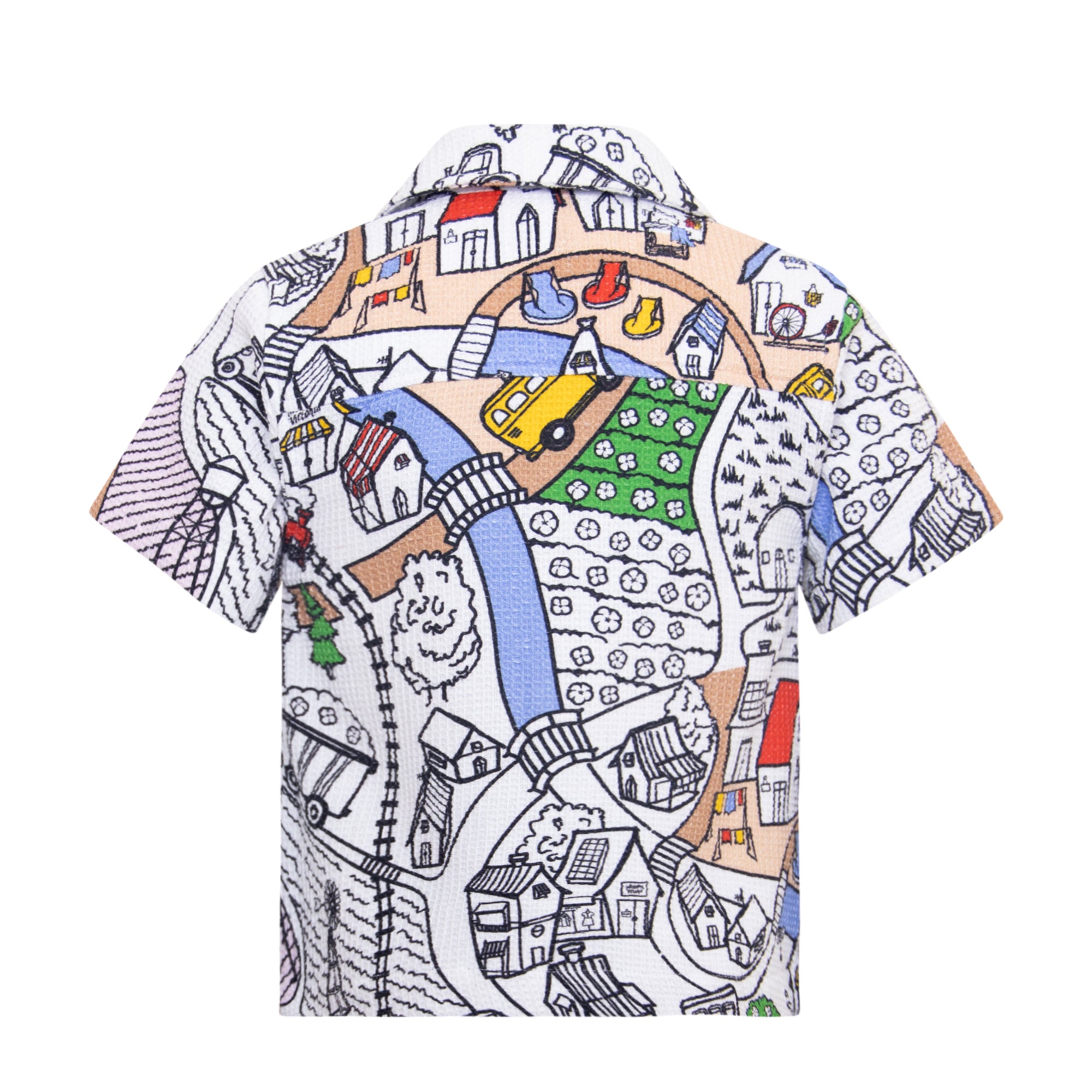 Infantium Village Button-Up Hemd Bio Gr. 116
