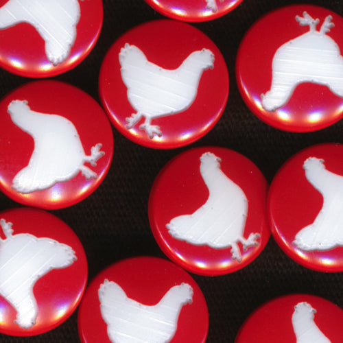 Kam Plastic Snaps Gr.20 Druckknöpfe Huhn 25 Sets