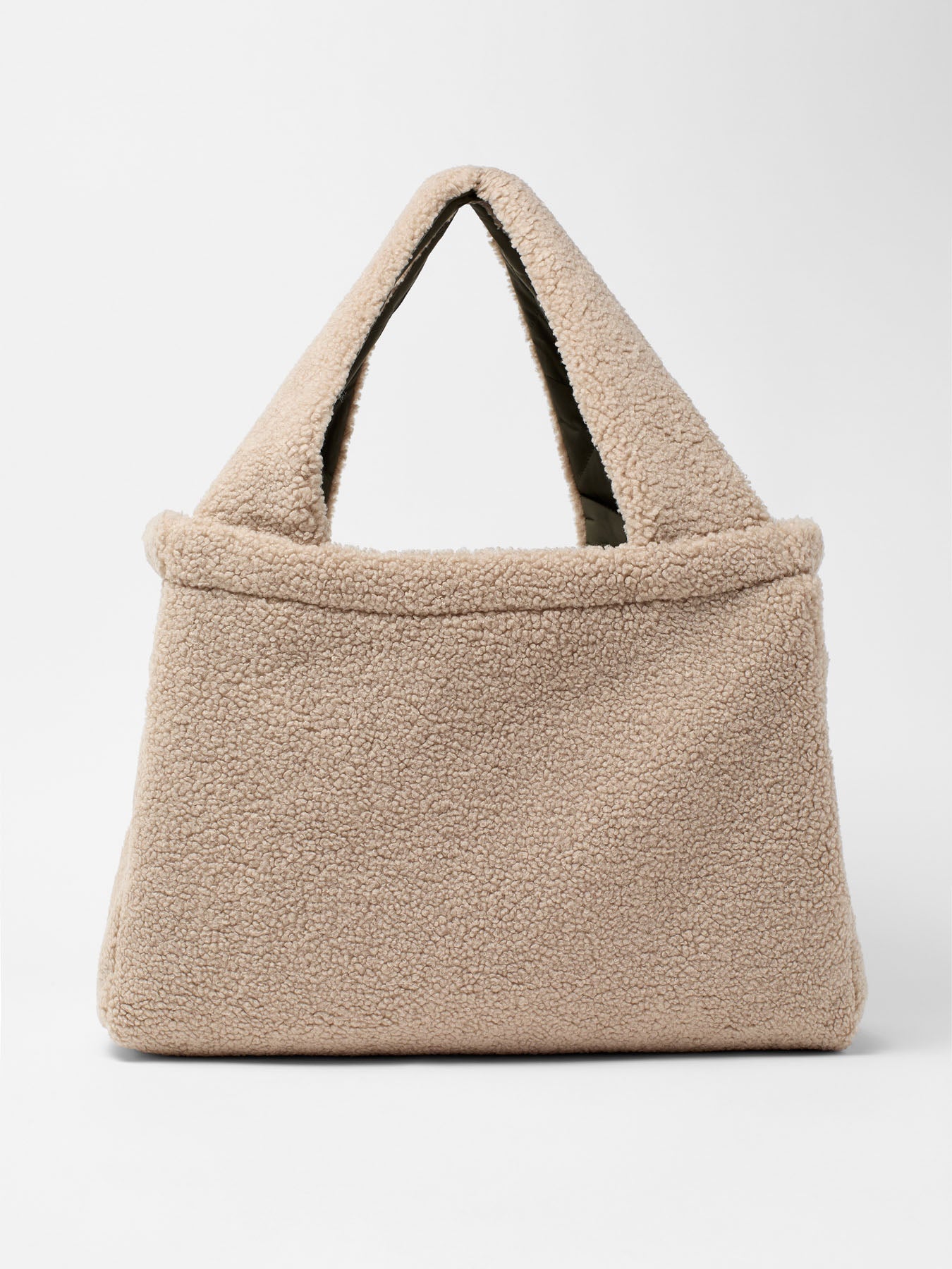 Lanius Wende Tasche Teddystoff bitter chocolate recycelt